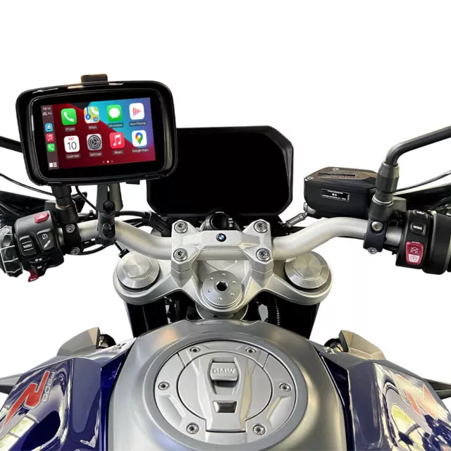 Portable 5 inch Wireless Apple Carplay Android For Motorcycle Navigator Monitor