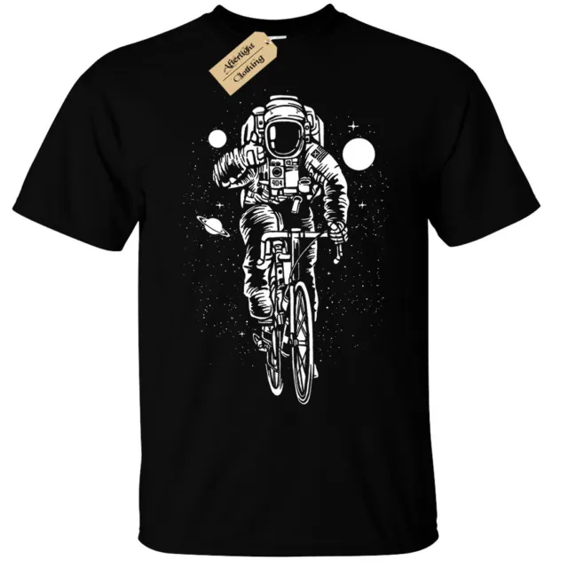 T-shirt bici astronaut uomo gilet bicicletta ciclista biker space