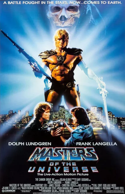 UNFRAMED Masters Of The Universe Movie Poster Prints Canvas Print Decor