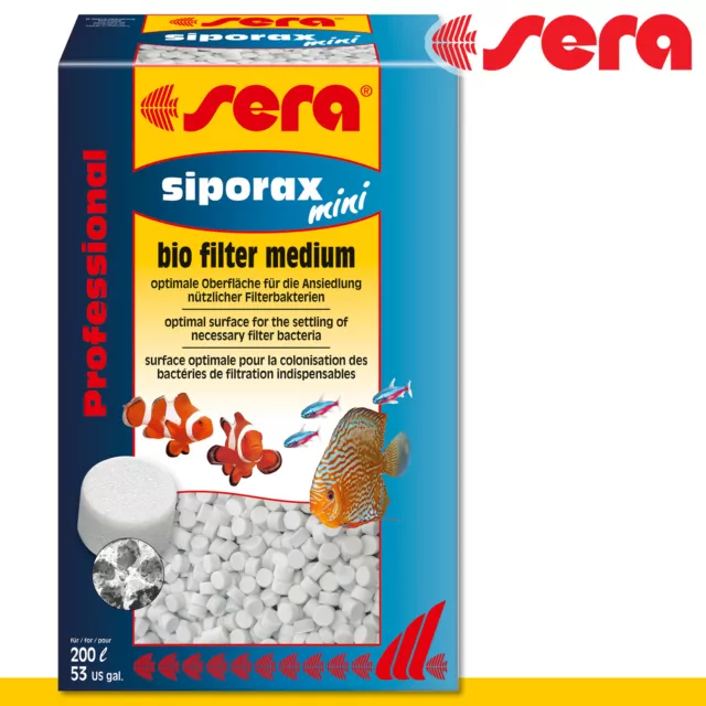 Sera 1000 ML Siporax Mini- Professional Hochleistungsfilter pour Plus Petit