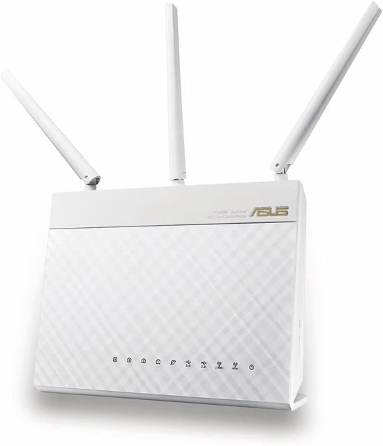 ASUS RT-AC68U ROUTER Gigabit DD-WRT OPENVPN WIREGUARD Dualband AC1900 ...