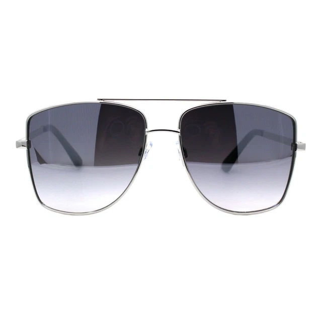 Occhiali Da Sole Pilota Air Force Square - Moda Uomo UV400, Lenti Multicolore - Foto 6