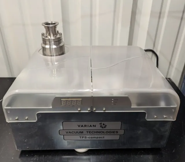 Varian TPS-Compact Turbomolecular Vacuum Pump 9698218 TV81-M TV81M Pump