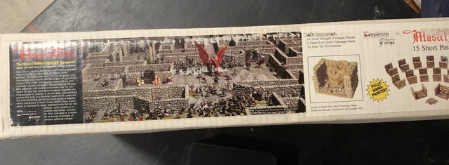 Master Maze - Short Passages Set - Painted 28mm Scale - Dwarven Forge MM-010 Master Maze - Short Passages Set - Painted 28mm Scale - Dwarven Forge MM-010