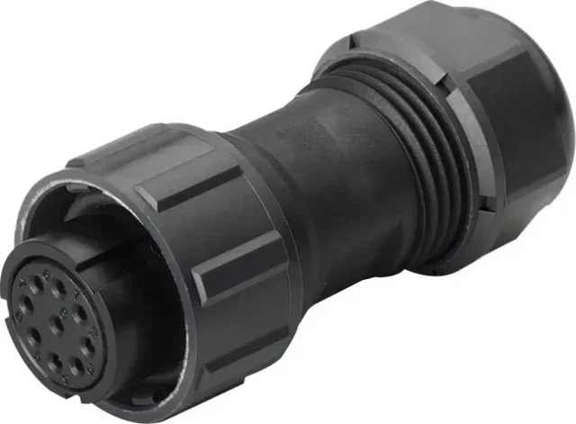 RS PRO SY17 CIRCULAR CONNECTOR 5A 500V 4P IP67 4-Contacts Socket ...