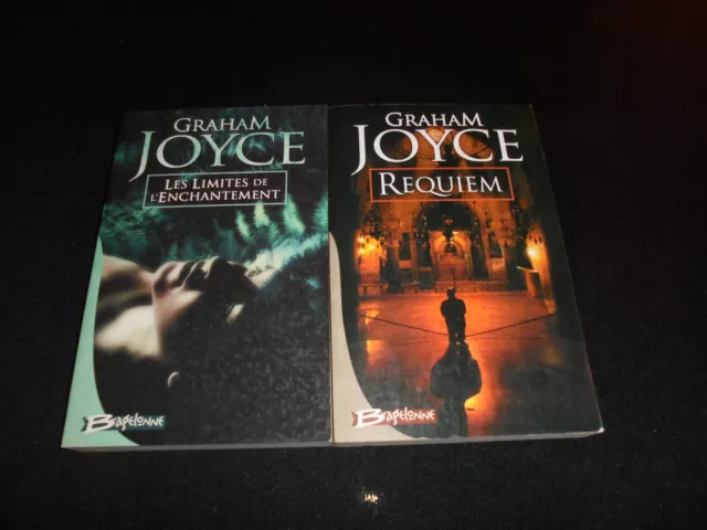 Lot Graham Joyce 2 tomes Editions grands formats Bragelonne