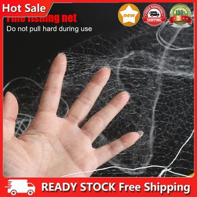 Portable Fishing Mesh Fishing Cage Net Hook Free Outdoor Casting Network Carp