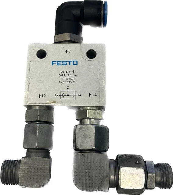 Festo Valvola Pneumatica 6682 0S-1/4-B