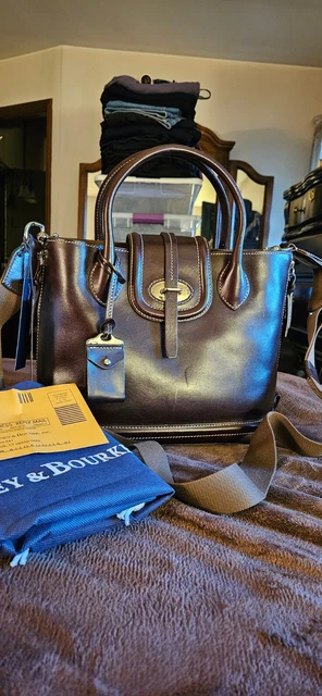 Dooney & bourke florentine sales toscana side zip satchel