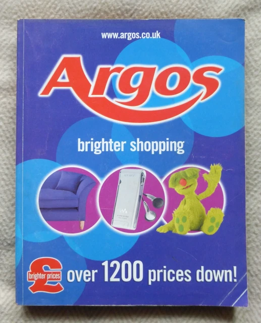 ARGOS CATALOGUE AUTUMN/WINTER 2001 £34.00 PicClick UK