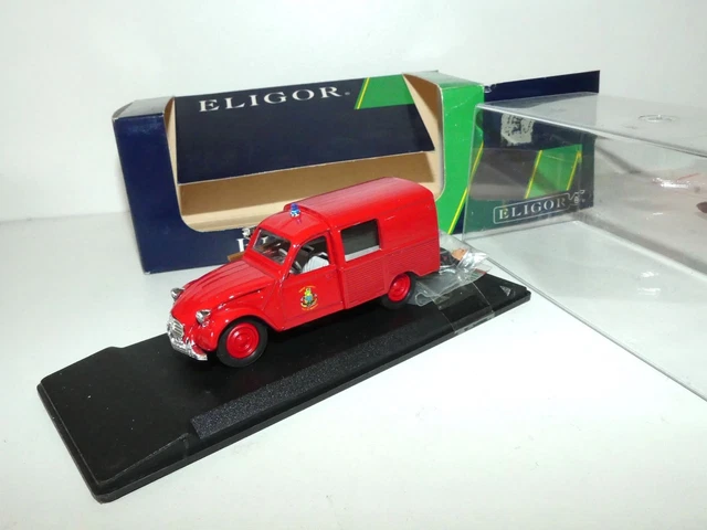 Miniature Citroën DS 21 Pompiers Du Var - Eligor 1/43 - 1966 - Occasion