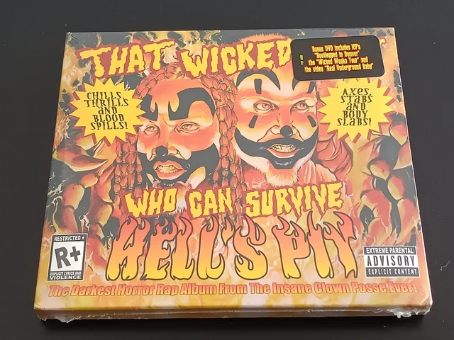 INSANE CLOWN POSSE - Hell's Pit CD/DVD 2-Disc Combo $10.00