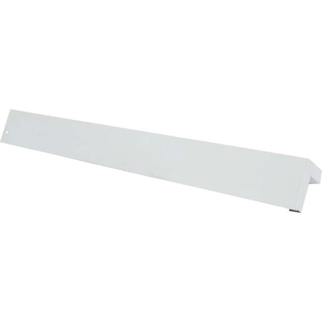 Amerimax 3/8 pulgadas x 9 pulgadas Esquina de revestimiento liso de aluminio blanco 61025 Amerimax