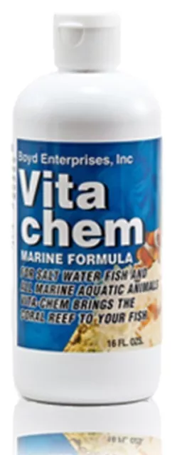 Boyd Vita Chem Marine Formule 473ml Aquarium Complet Vitamine Supplément