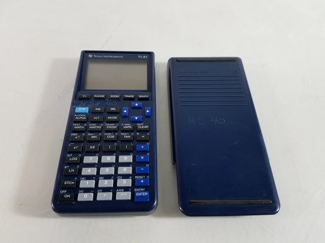 Calculatrice Texas Instruments TI-81 - Occasion Fonctionnelle