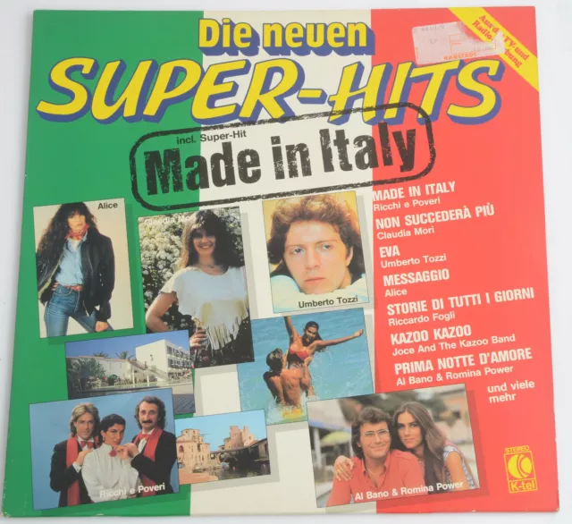 LP »  Die neuen Super-Hits, Made in Italy