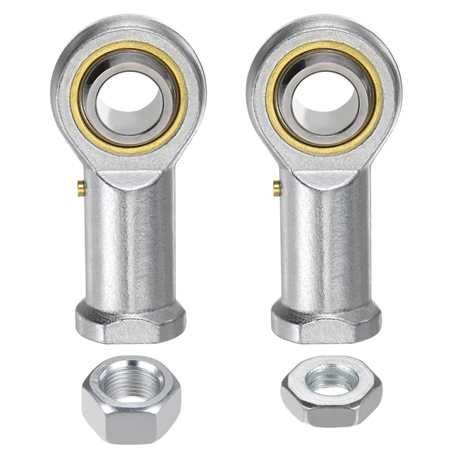 PHSB12 3/4" Female Rod End Set - 2pcs of 3/4-16 Left & Right Thread with Jam Nut