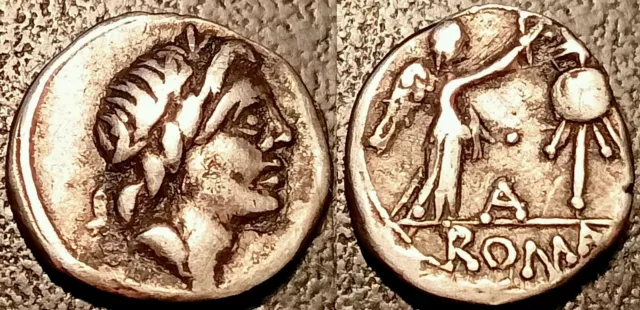 Republik Römische - Quinary Silber ROM 81 BC ! Rrs #305