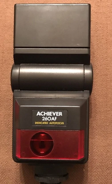 Achiever 260AF Flash Fits , Pentax AF : Powerful New USA Warranty Box B