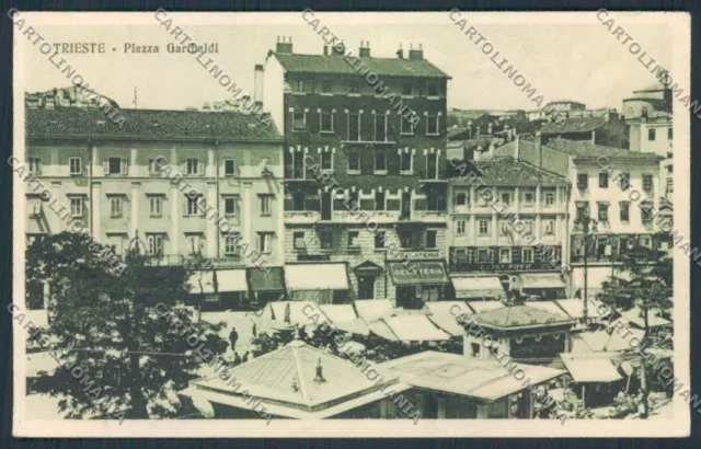 Trieste Mercato postcard RB2863