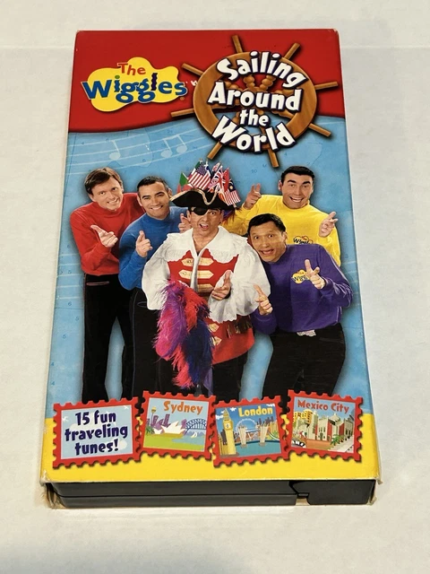 Click Around THE WIGGLES - Sailing Around the World (VHS, 2005) $48.50 - PicClick CA