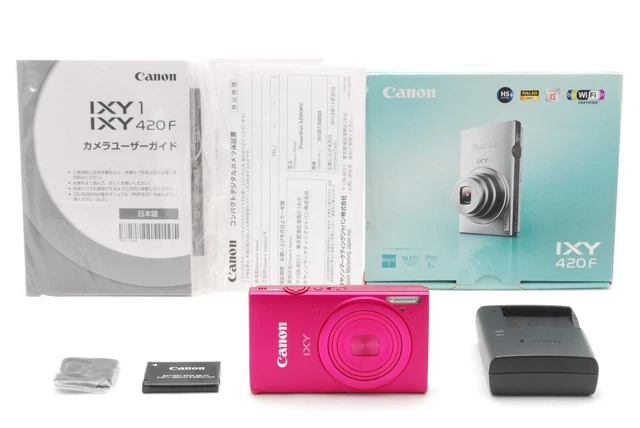 【NEAR MINT+++】 Canon IXY 420F PowerShot ELPH 320 HS IXUS 240 HS Red FROM JAPAN