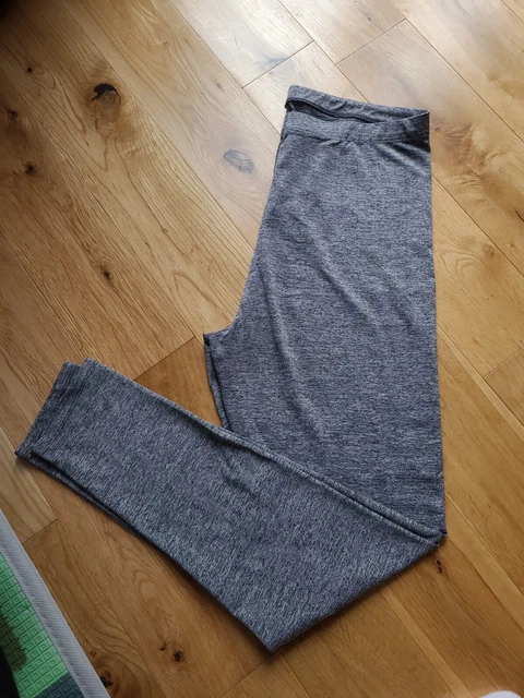 Leggings de maternidad larga Asos gris mezcla talla 14