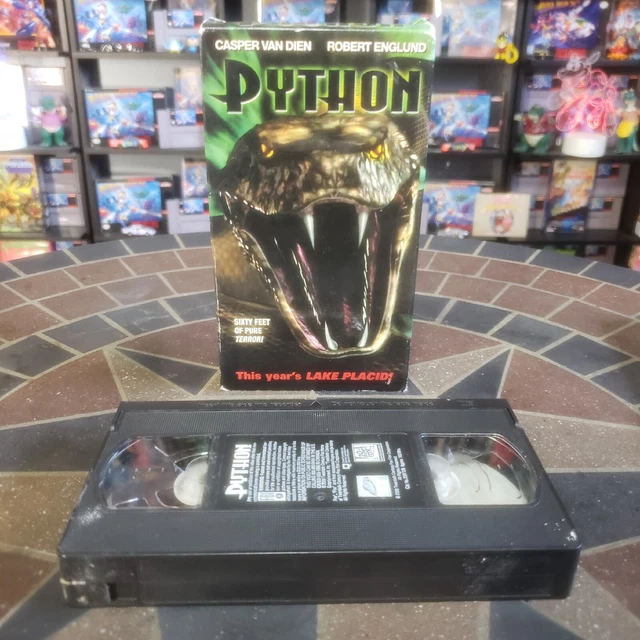 PYTHON (VHS, 2001) Original Release Tested & Rewound Horror Robert ...