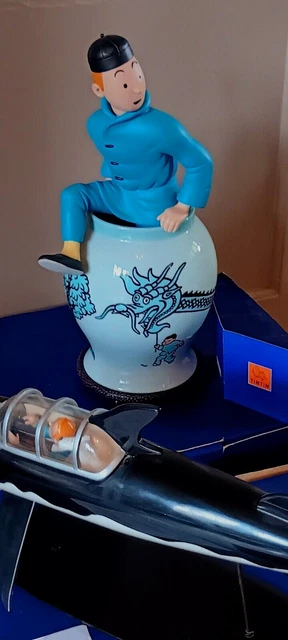 Hergé - coffret figurines Tintin en métal - le musée imaginaire - Para