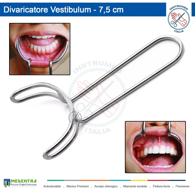 Impianto Chirurgico Dentale Minnesota Retrattore Guancia Lingua Labbro - Foto 5