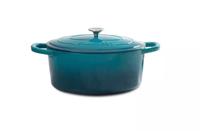 Crock-Pot Artisan Enameled Cast Iron Dutch Oven  ,US Stock