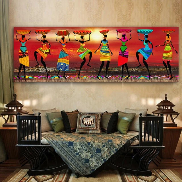 Cuadros de lona para el hogar 40*120 cm decoración colgante pintura al óleo abstracta moderna