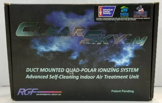 RGF Clear Sky DM Self Cleaning Indoor Air Treatment Unit RGF Clear Sky DM Self Cleaning Indoor Air Treatment Unit