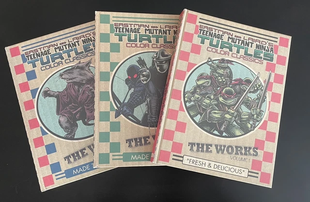 TEENAGE MUTANT NINJA Turtles Color Classics, Vol. 1 - 3 IDW Publishing ...