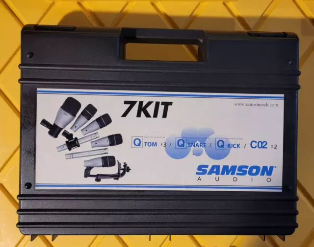 Samson Q-Drum Kit Mic CASE ONLY!! Samson Q-Drum Kit Mic CASE ONLY!!
