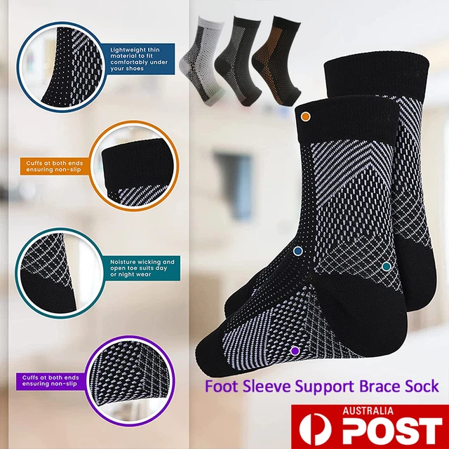 Dr Sock Soothers Socks Anti Fatigue Compression Foot Sleeve Support Brace Sock