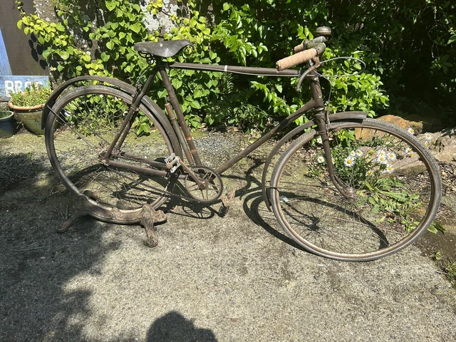 Cadre De Vélo Vintage Pour Femme (1915) - Vélo Ancien Terro En Bon état