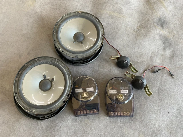 JL AUDIO C2-650CW 6.5-inch C2-650-XO Cross over Bundle Speaker System car stereo