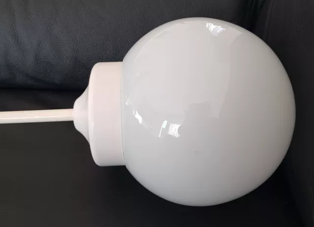 Bauhaus Wagenfeld Ära Deckenlampe Stablampe Opalglas Hängelampe Lampe