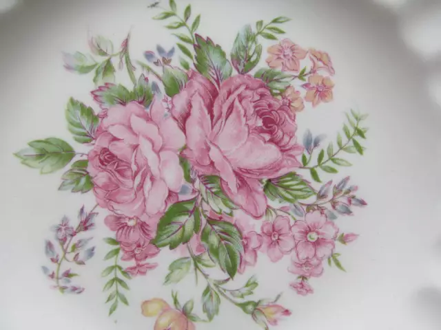 Edwin Knowles Picardy Bread & Butter 6" Plate Semi Vitreous China Made in USA