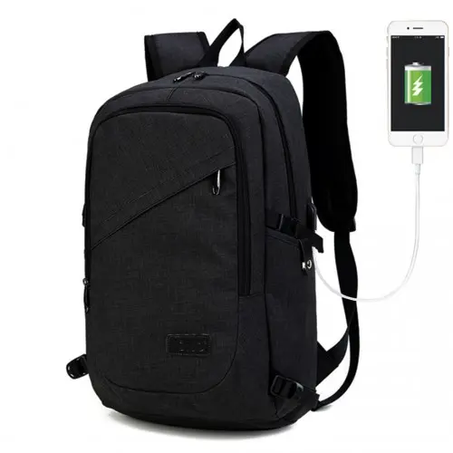 Travel Bags School Large Backpack Rucksack Shoulder Laptop Bag USB Charging Port