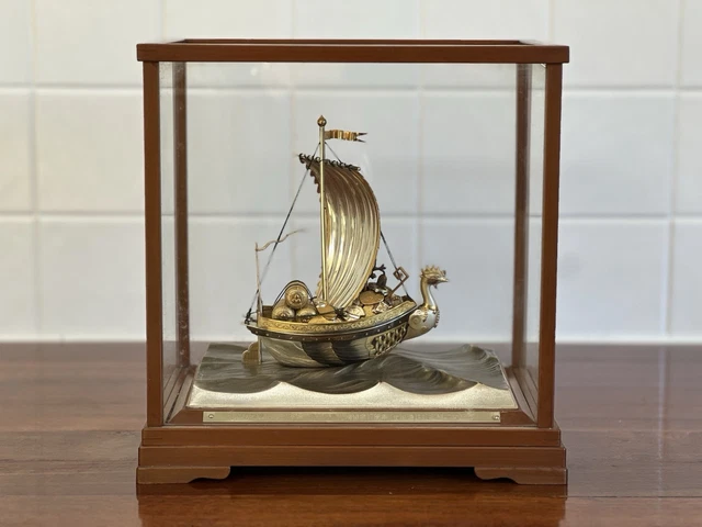 SILVER YACHT 985 TAKEHIKO STERLING SILVER 980 Japanese Treasure
