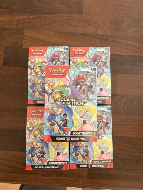 Pokemon TCG Scarlet & Violet Journey Together Booster Bundle – Factory Sealed