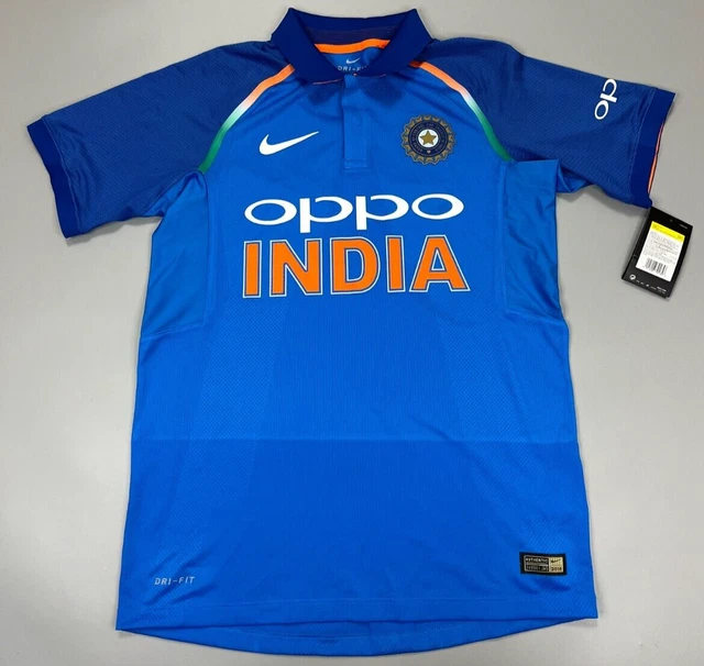 India Cricket Shirt Jersey 2018 Short Sleeve Size S Small