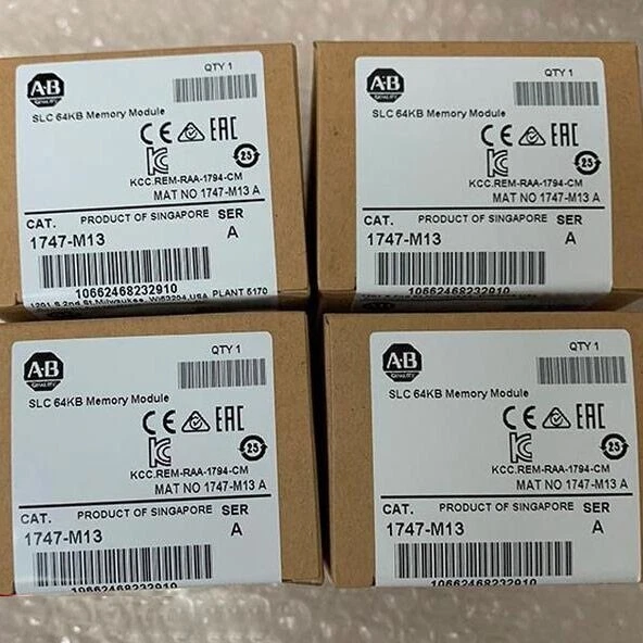 New AB Allen Bradley 1747-M13 / A SLC 64KB Memory Module 1747M13 Factory Sealed