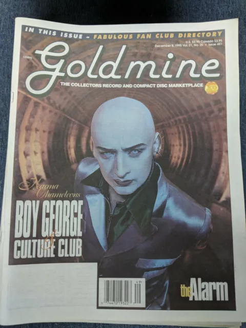 Goldmine Record & CD Collectors Magazine Dec 08 1995 Issue 401: Boy George