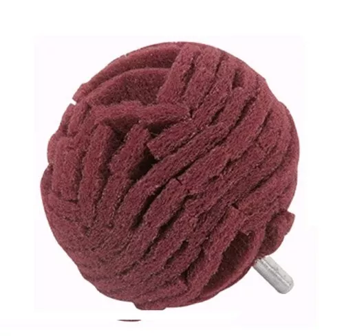 3" 75mm Abrasive Non Woven Scotch Type Brite Polishing Sanding Abrasive Ball 320