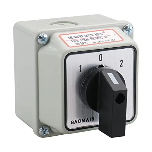 Universal Rotary Changeover Switch SZW26-20/D202.2D with Master Switch