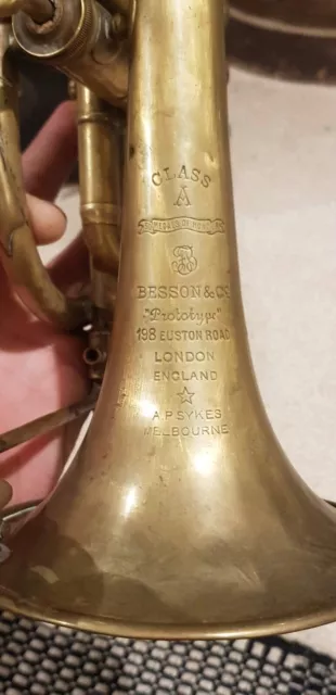 Cornet, Besson & Co. Made in London c1913 3