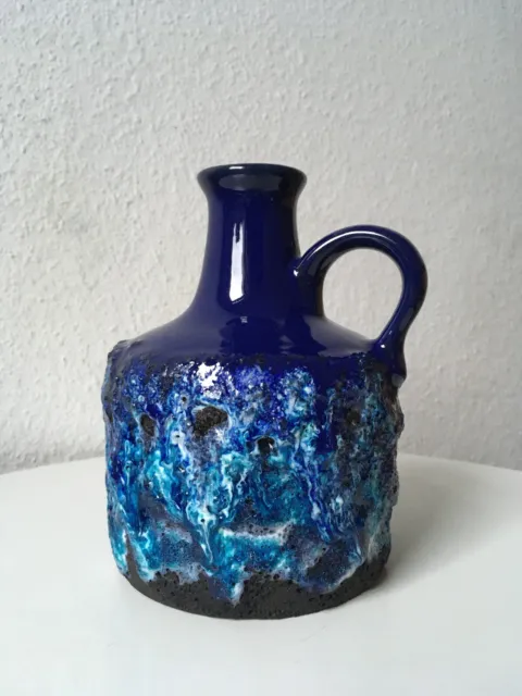 Marei Keramik Vase Fat Lava Roth 70s 70er Mid Century 60s pop wgp  jopeko es